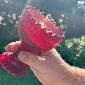 Iittala Mariskooli Bowl in Red Ruby 120 mm